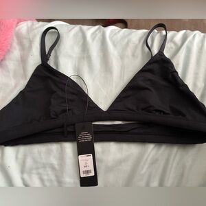 Fashion Nova Black Classic Bra Intimates